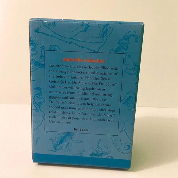 2000 Hallmark Dr Seuss Collection On a Train  Figurine Open Box - Picture 2 of 13